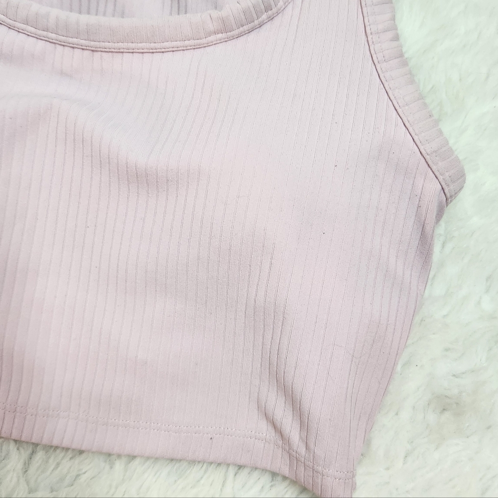 All In Motion Ribbed Sport Bra Crop Tank - Picture 3 of 7